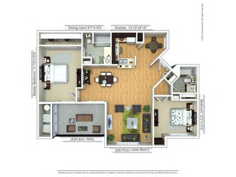 a floor plan of a house